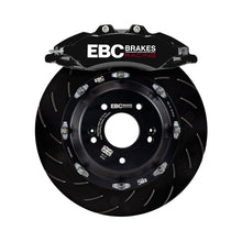 Load image into Gallery viewer, EBC Racing 20-23 Volkswagen Golf-R Black Apollo-6 Calipers 380mm Rotors Front Big Brake Kit