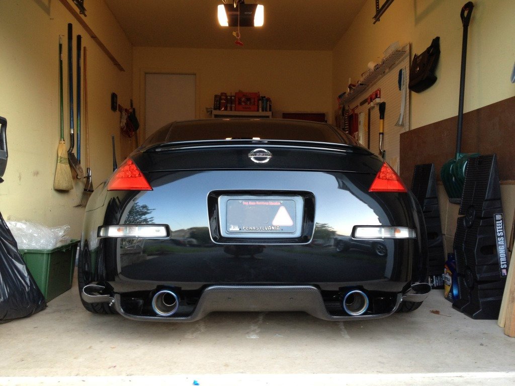 Nissan 350Z TS Style Diffuser