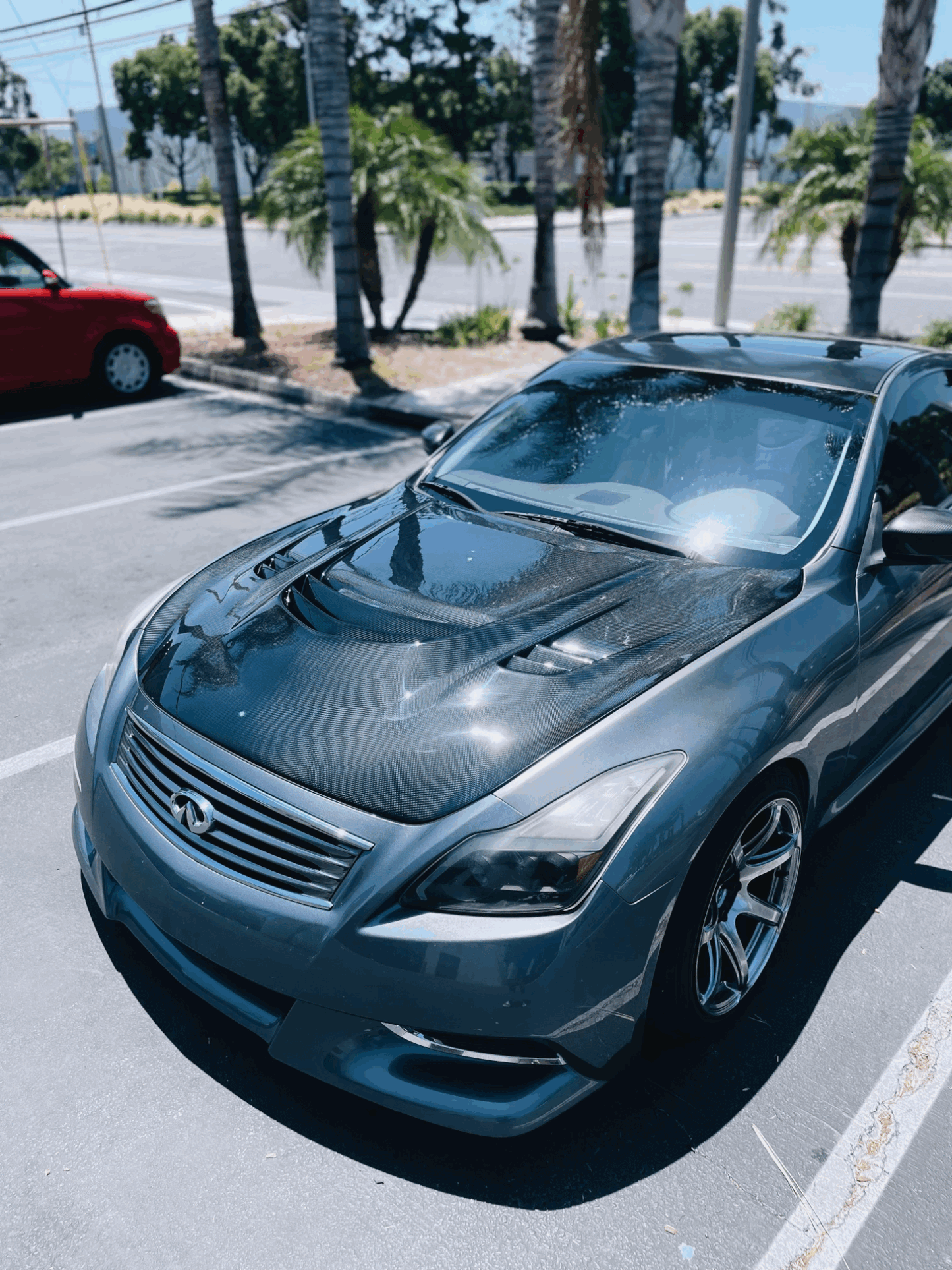 G37 Coupe Ground Attack Hood