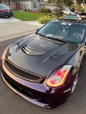 G35 Coupe Hellfire GT Hood