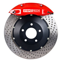Load image into Gallery viewer, StopTech 00-04 BMW M5 Rear ST-40 Caliper 355x32mm Red Drilled Rotors