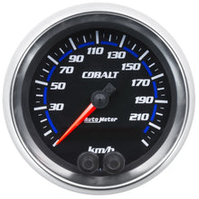 Load image into Gallery viewer, Autometer Cobalt Gauge Speedometer 3 3/8in 225Km/H Gps Cobalt