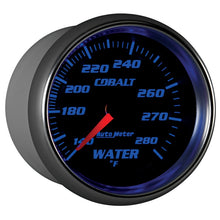 Load image into Gallery viewer, Autometer Cobalt 66.7mm 140-280 degree F. Water Temprature  Gauge