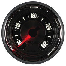 Load image into Gallery viewer, Autometer American Muscle 52mm Full Sweep Electric 100-260 Deg F Transmission Temperature Gauge