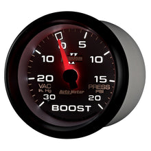 Load image into Gallery viewer, AutoMeter Gauge Vac/Boost 2-5/8in. 30Inhg-20PSI Mechanical Phantom II