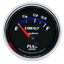 Load image into Gallery viewer, Autometer Cobalt 52mm 73 E/ 10 F SSE Fuel Level Gauge