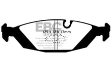 Load image into Gallery viewer, EBC 87-88 BMW M5 E28 Bluestuff Rear Brake Pads