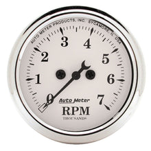 Load image into Gallery viewer, Autometer 2 1/16 inch 7000rpm Old Tyme Tachometer (52.4mm)