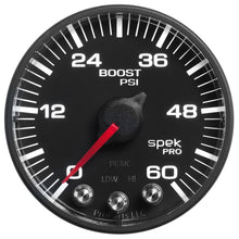 Load image into Gallery viewer, Autometer Spek-Pro 52.4mm 0-60 PSI Digital Stepper Motor Boost Gauge