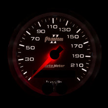 Load image into Gallery viewer, Autometer Phantom II 3-3/8in 0-225KM/H (GPS) Speedometer Gauge