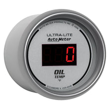 Load image into Gallery viewer, Autometer Ultra-Lite 52MM 0-340 Deg F Digital Oil Temperature