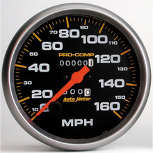 Load image into Gallery viewer, AutoMeter Gauge Speedometer 5in. 160MPH Mechanical Pro-Comp