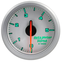 Load image into Gallery viewer, Autometer Airdrive 2-1/6in Tachometer Gauge 0-5K RPM - Silver