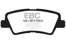 Load image into Gallery viewer, EBC 12+ Hyundai Accent 1.6 Greenstuff Rear Brake Pads