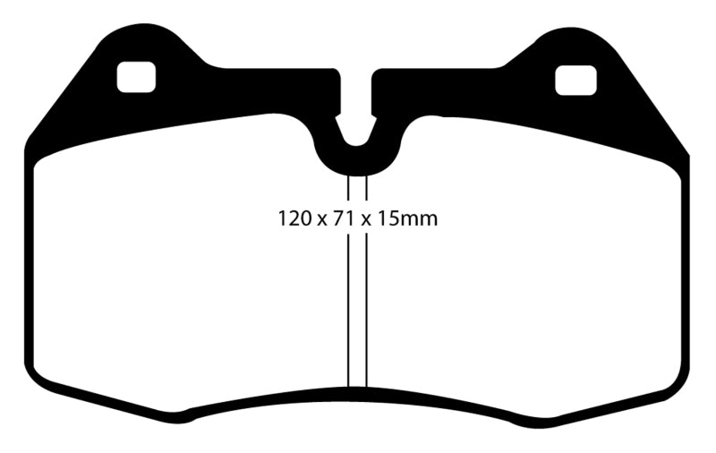 EBC 03-04 Infiniti G35 3.5 (Manual) (Brembo) Bluestuff Front Brake Pads