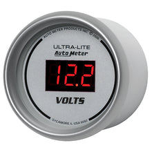 Load image into Gallery viewer, Autometer Ultra-Lite 2-1/16in 8-18 Volts Digital Voltmeter