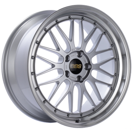 BBS LM 19x11 5x130 ET63 CB71.6 Diamond Silver Center Diamond Cut Lip Wheel