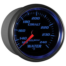 Load image into Gallery viewer, Autometer Cobalt 66mm 120-240 Degree F Mechanical Water Temperature Gauge