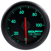 Load image into Gallery viewer, Autometer Airdrive 2-1/6in Oil Pressure Gauge 0-100 PSI - Black