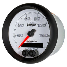 Load image into Gallery viewer, Autometer Phantom II 3-3/8in 0-140MPH In-Dash Electronic GPS Programmable Speedometer