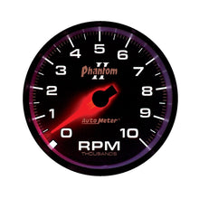 Load image into Gallery viewer, Autometer Phantom II 3-3/8in 10000 RPM In-Dash Tachometer