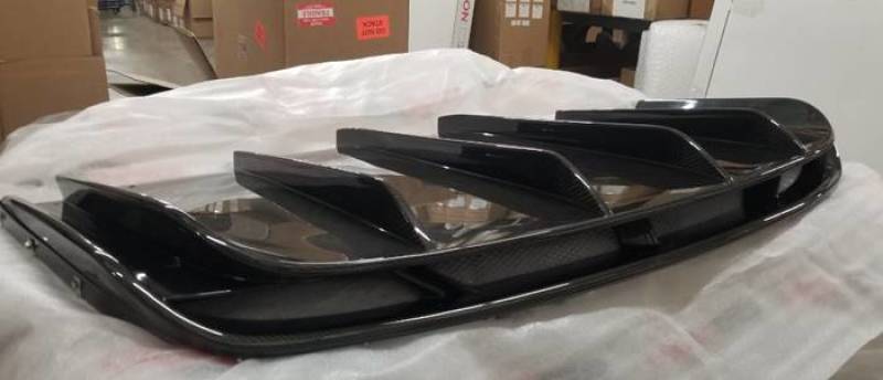 VR Aero 13-17 SRT Viper Carbon Fiber Aggressive Style Rear Diffuser ...