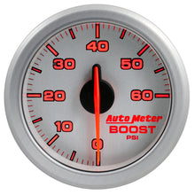 Load image into Gallery viewer, Autometer Airdrive 2-1/6in Boost Gauge 0-60 PSI - Silver