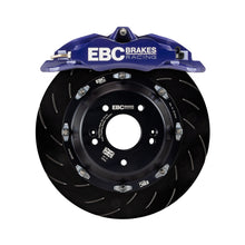 Load image into Gallery viewer, EBC Racing 12-21 Subaru BRZ/Toyota GT86 Blue Apollo-4 Calipers 330mm Rotors Front Big Brake Kit