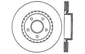 StopTech 8/02-03 Infiniti G35 Drilled Right Front Rotor