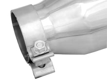 Load image into Gallery viewer, aFe MACH Force-Xp 3in Inlet x 4-1/2in Outlet x 9in Length 304 Stainless Steel Exhaust Tip
