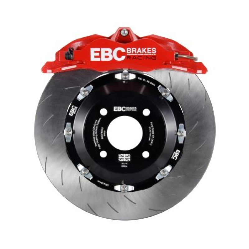 EBC Racing 00-07 BMW M3 (E46) Red Apollo-4 Calipers 355mm Rotors Front Big Brake Kit