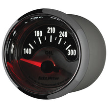 Load image into Gallery viewer, Autometer American Muscle 2-1/16in Short Sweep Electric 140-300 Deg F Oil Temp Gauge