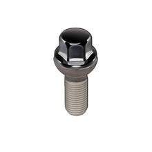 Load image into Gallery viewer, McGard Hex Lug Bolt (Radius Seat) M14X1.5 / 17mm Hex / 27.5mm Shank Length (Box of 50) - Black