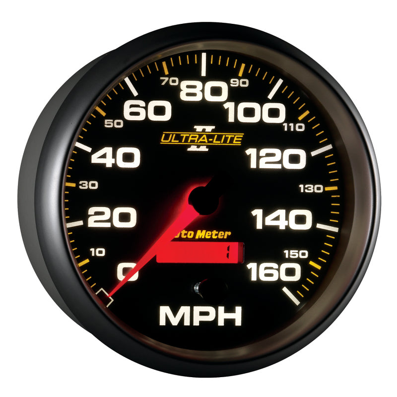 Autometer Ultra-Lite II 5 Inch 160 MPH FSE Programmable Speedometer