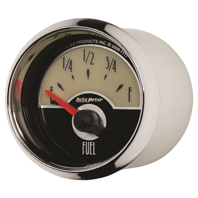 AutoMeter Gauge Fuel Level 2-1/16in. 240 Ohm(e) to 33 Ohm(f) Elec Cruiser