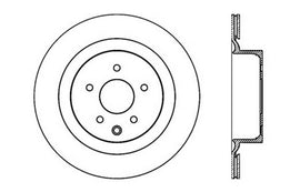 StopTech 13-17 Nissan 370Z Sport Cryo Drilled Right Rear Rotor