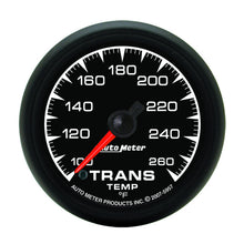 Load image into Gallery viewer, Autometer ES 52.4mm Full Sweep Electronic 100-260 Degree F Transmission Temprature Gauge