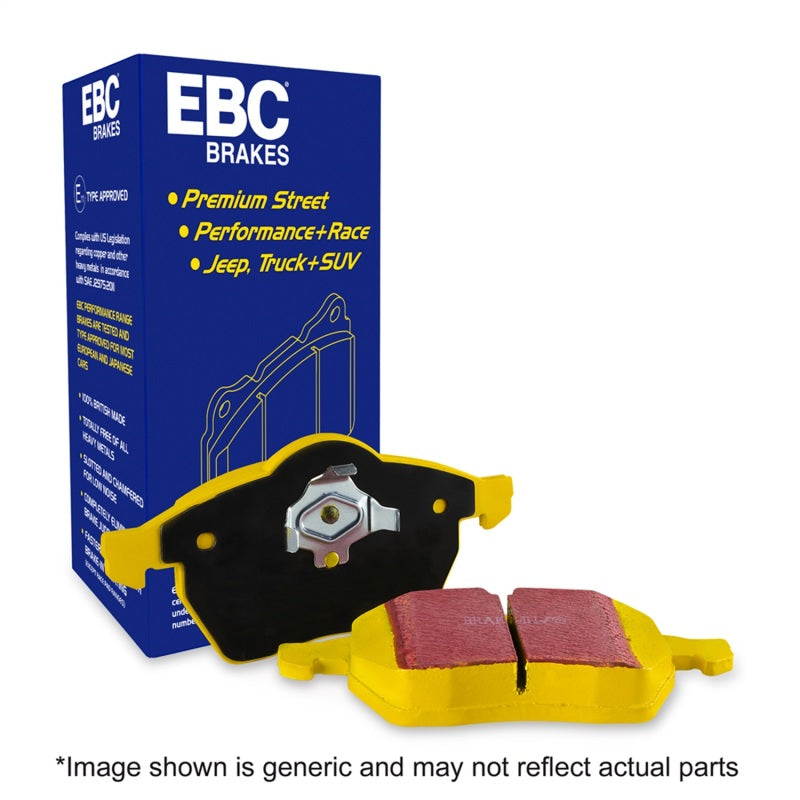 EBC 2020+ Toyota Highlander 2.5L Hybrid Yellowstuff Rear Brake Pads