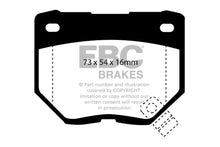 Load image into Gallery viewer, EBC 89-95 Nissan Skyline (R32) 2.6 Twin Turbo GT-R Yellowstuff Rear Brake Pads