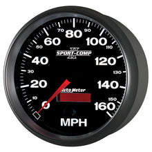 Load image into Gallery viewer, Autometer Sport-Comp II 5 inch 0-160MPH Electronic Programmable Speedometer