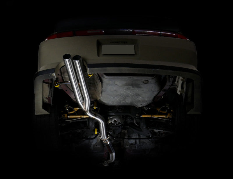 ISR Performance Series II - EP Dual Rear Section Only - 95-98 Nissan 2 ...
