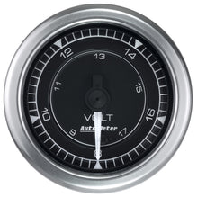 Load image into Gallery viewer, Autometer Chrono 2-1/16in 18V Voltmeter Gauge