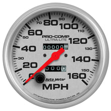 Load image into Gallery viewer, Autometer Speedometer 5in - 160 MPH Mechanical Ultra- Lite