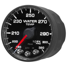 Load image into Gallery viewer, Autometer Spek-Pro - Nascar 2-1/16in Water Temp 180- 320F Bfb Ecu