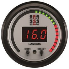 Load image into Gallery viewer, Autometer Stack 52mm Pro-Control Wideband Air/Fuel Ratio (Lambda) Gauge - White