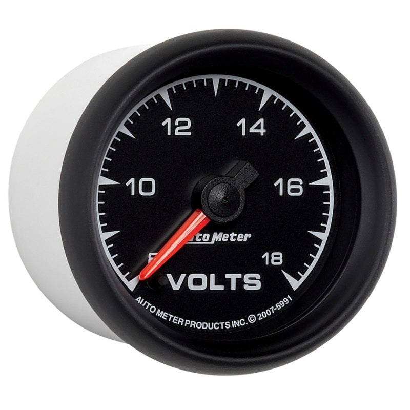 Autometer ES 2-1/16in 18V Digital Stepper Motor Voltmeter