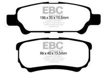 Load image into Gallery viewer, EBC 11-14 Chrysler 200 2.4 Greenstuff Rear Brake Pads