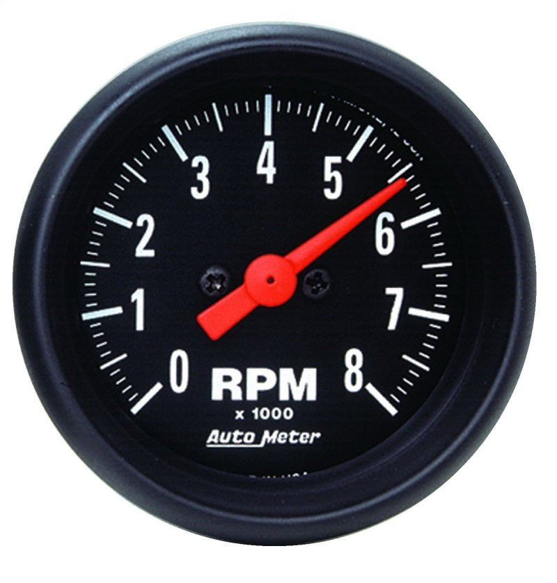 Autometer Z-Series 52mm 8000RPM Tachometer