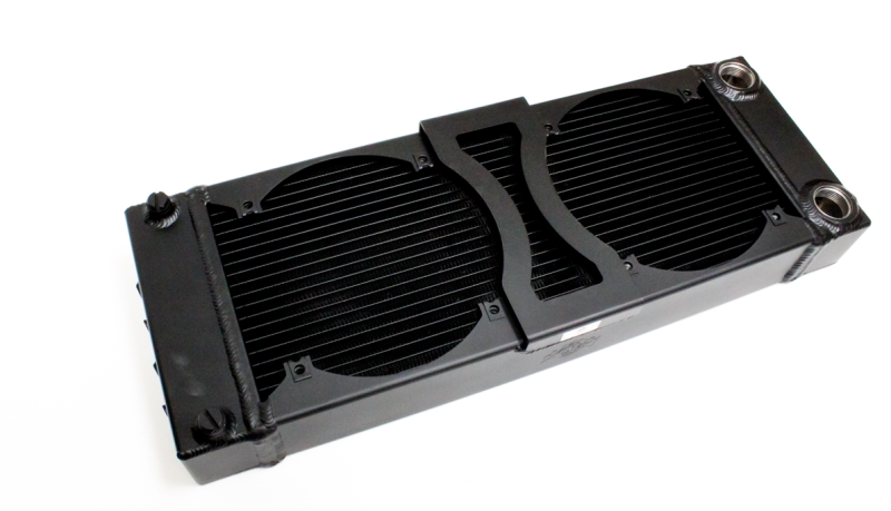 Rywire Tucked Flipable 24x9 (Small) Radiator (Matte Black Finish ...