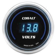 Load image into Gallery viewer, Autometer Cobalt 52mm Digital Voltmeter 8-19 Volts Gauge